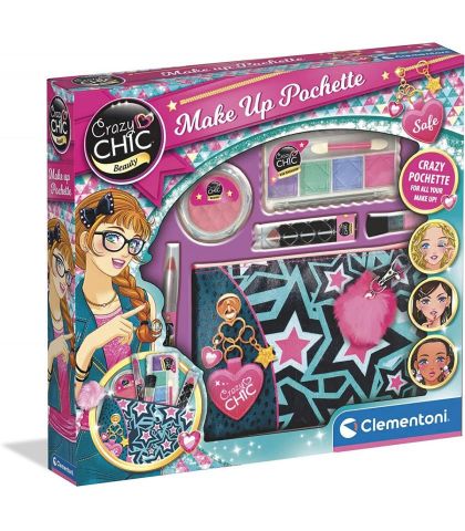 NECESER DE MAQUILLAJE CRAZY CHIC CLEMENTONI