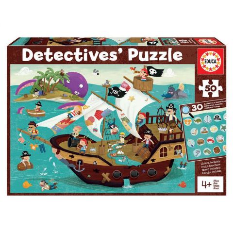 PUZZLE 50 PZAS PIRATAS 
