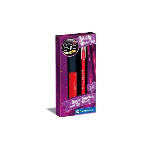 LÁPIZ Y BRILLO DE LABIOS CEREZAS CLEMENTONI