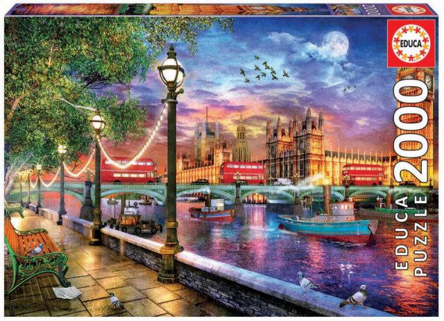 PUZZLE 2000 PZAS LONDRES AL ATARDECER EDUCA