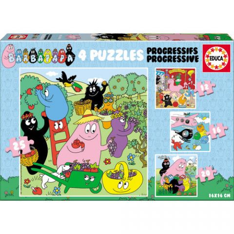 PUZZLE PROGRESIVO BARBAPAPA EDUCA