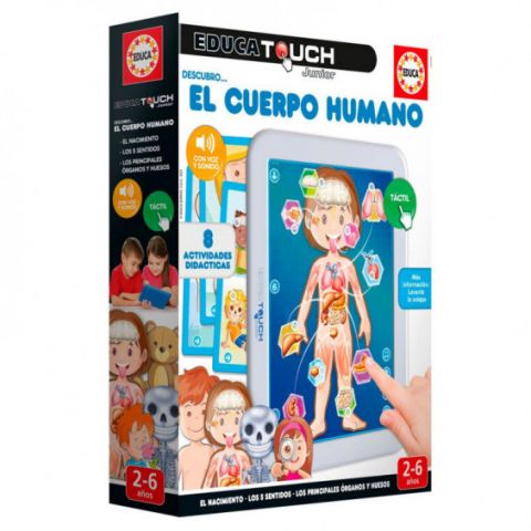 EDUCA TOUCH JUNIOR  EL CUERPO HUMANO EDUCA