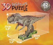 PUZZLE T-REX 3D 82 PZAS  EDUCA 