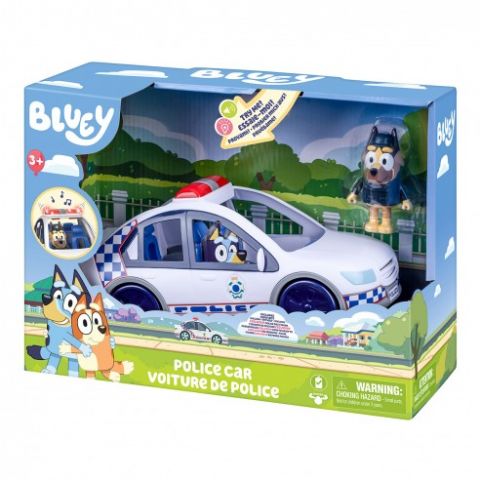 COCHE POLICÍA BLUEY MOOSE