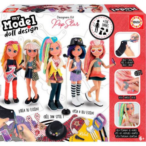 MY MODEL DOLL DESING POP STAR EDUCA 