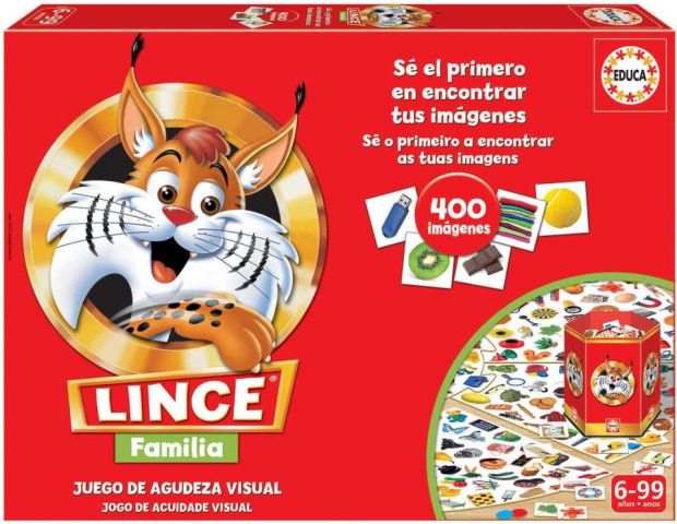 JUEGO LINCE FAMILIA 400 IMAGENES EDUCA
