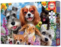 PUZZLE 200 PZAS SELFIE DE MASCOTAS EDUCA