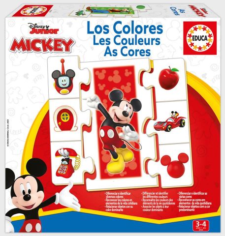 APRENDO LOS COLORES MICKEY MOUSSE EDUCA