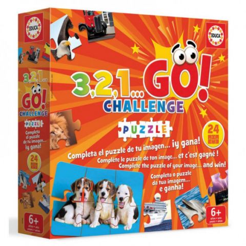 3,2,1... GO CHALLENGE PUZZLE EDUCA
