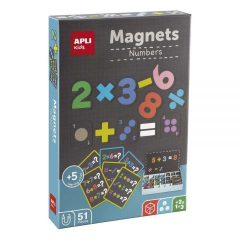 MAGNÉTICO NÚMEROS APLI 