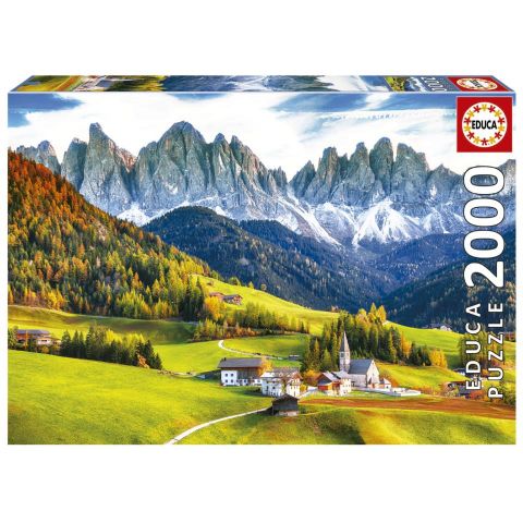 PUZZLE 2000 PZAS OTOÑO EN LAS DOLOMITAS EDUCA