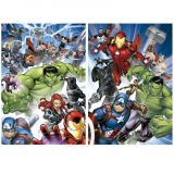 PUZZLE 2X100 PZAS AVENGERS NEW EDUCA