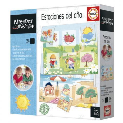 ESTACIONES DEL AÑO APRENDER ES DIVERTIDO EDUCA 