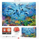 PUZZLE 500 PZAS FIESTA BAJO EL MAR EDUCA