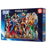 PUZZLE 500 PZAS LIGA DE LA JUSTICIA DC COMICS EDUC