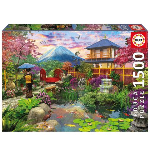 PUZZLE 1500 PZAS JARDÍN JAPONÉS EDUCA