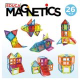 26 PCS EDUCAMAGNETICS 3D EDUCA