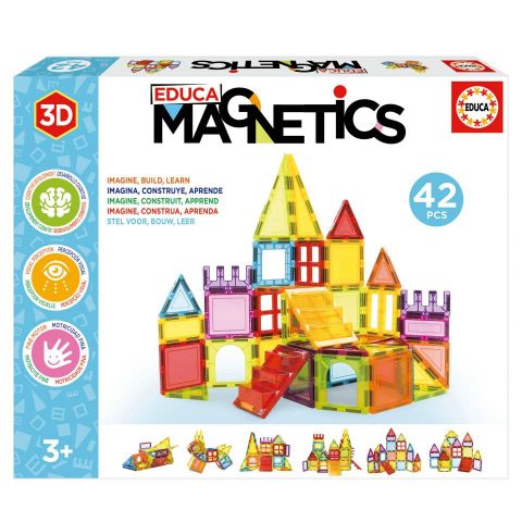 42 PCS EDUCAMAGNETICS 3D EDUCA