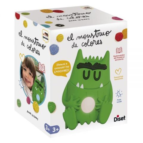 MUÑECO CUENTACUENTOS EL MONSTRUO DE COLORES DISET