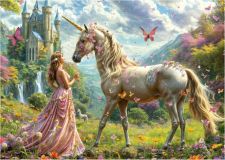 PUZZLE 500 PZAS EDUCA HADAS UNICORNIO Y MARIPOSAS