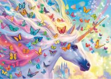 PUZZLE 500 PZAS UNICORNIO ARCOÍRIS EDUCA