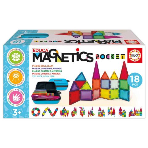 EDUCA MAGNETICS POCKET 18 PZAS EDUCA BORRÁS