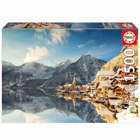 PUZZLE 1500 PZAS INVIERNO EN HALLSTATT EDUCA