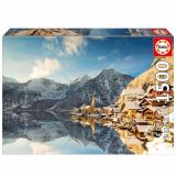 PUZZLE 1500 PZAS INVIERNO EN HALLSTATT EDUCA