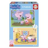 PUZZLE 2X48 PZAS PEPPA PIG NEW EDUCA