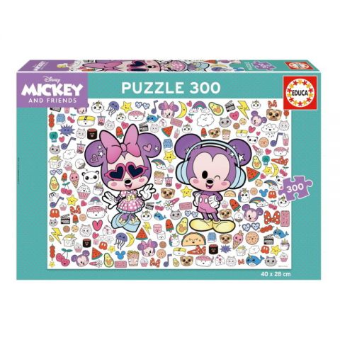 PUZZLE 300 PZAS KAWAII MICKEY & FRIENDS EDUCA