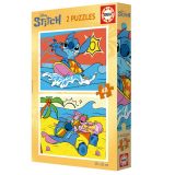 PUZZLE 2X48 PZAS STITCH EDUCA