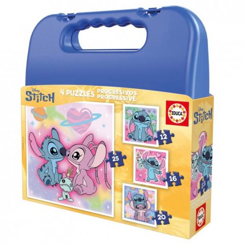 PUZZLE MALETA STTICH 12-16-20-25 EDUCA