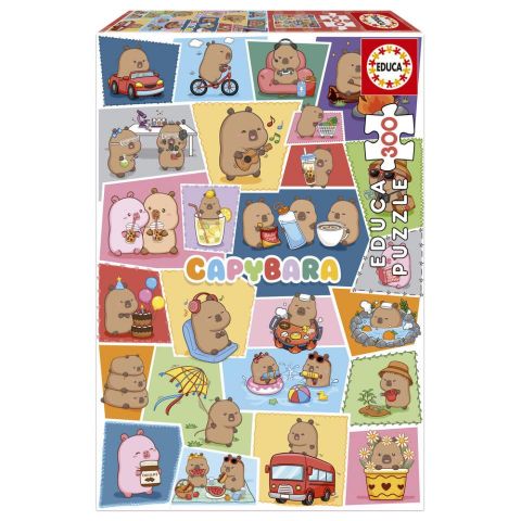 PUZZLE 300 PZAS CAPIBARA EDUCA