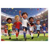 PUZZLE 300 PZAS MUNDO DEL FÚTBOL EDUCA