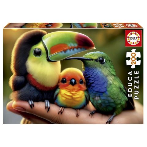 PUZZLE 200 PZAS PAJARITOS BEBÉS EDUCA