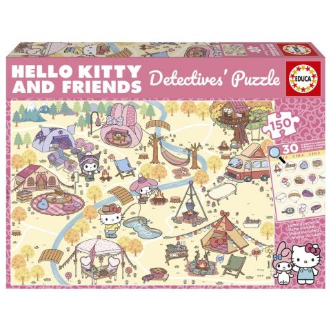 PUZZLE 150 PZAS HELLO KITTY DETECTIVE EDUCA