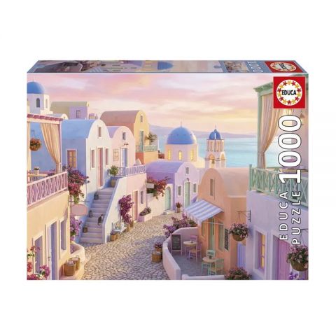 PUZZLE 1000 PZAS SANTORINI DE ENSUEÑO EDUCA