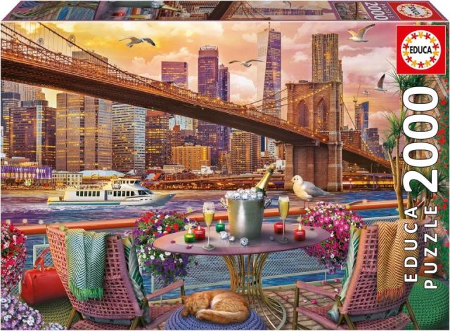 PUZZLE 2000 PZAS ROMANCE EN NUEVA YORK EDUCA