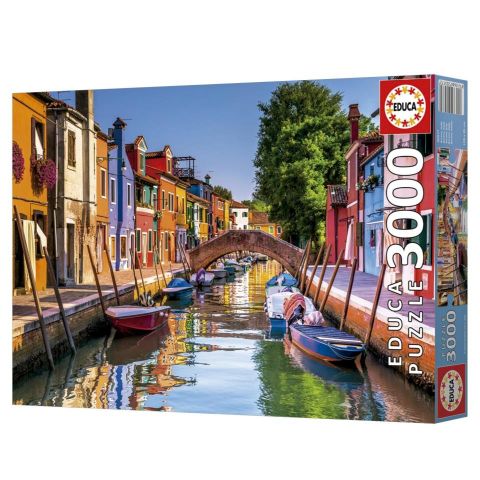 PUZZLE 3000 PZAS BURANO, ITALIA EDUCA