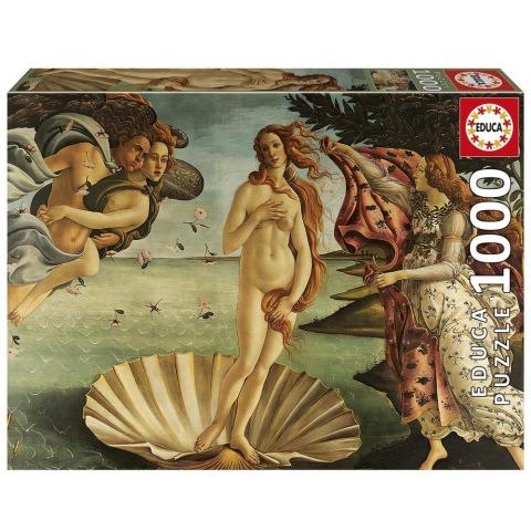PUZZLE 1000 PZAS EL NACIMIENTO DE VENUS EDUCA