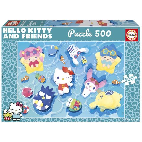PUZZLE 500 PZAS HELLO KITTY & FRIENDS EDUCA