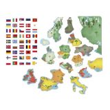 MAGNÉTICO BANDERAS EUROPA 60 PZAS APLI