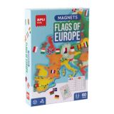 MAGNÉTICO BANDERAS EUROPA 60 PZAS APLI