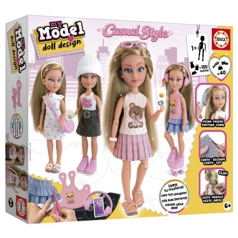 MY MODELL DOLL DESIGN CASUAL STYLE EDUCA