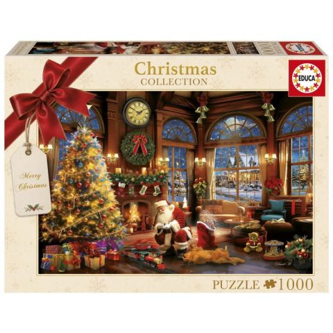 PUZZLE 1000 PZAS NAVIDAD MÁGICA EDUCA