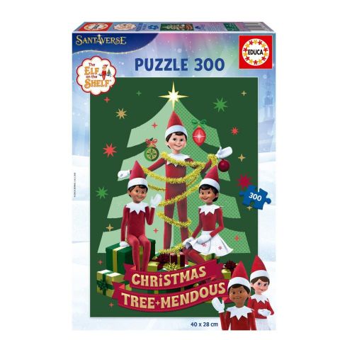 PUZZLE 300 PZAS ELF ON THE SHELF EDUCA