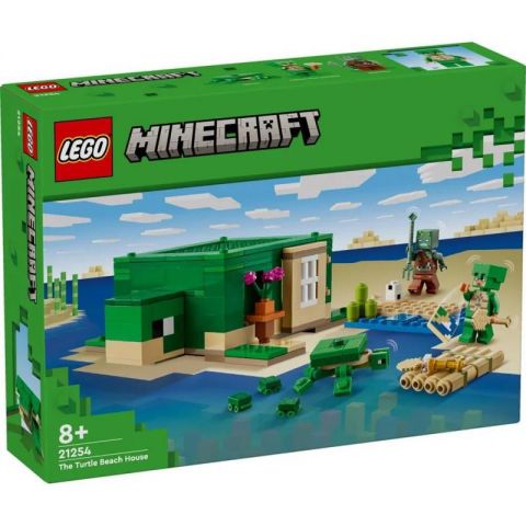 LA CASA TORTUGA DE LA PLAYA MINECRAFT LEGO