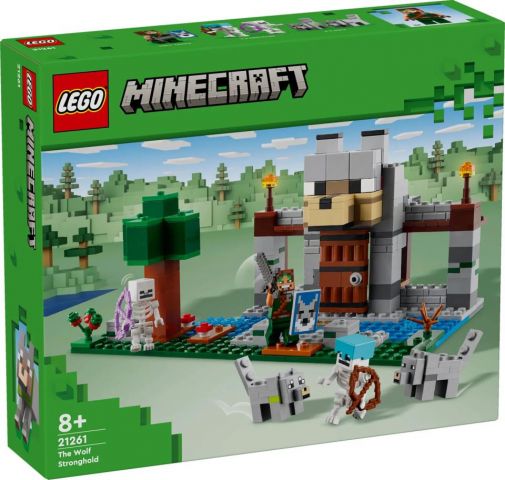 LA FORTALEZA DEL LOBO LEGO MINECRAFT 