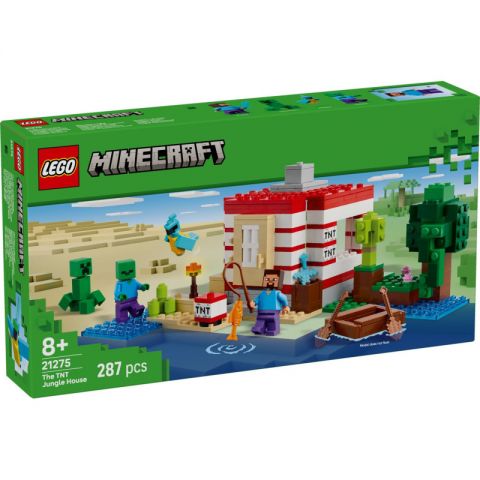 CASA-DINAMITA DE LA SELVA LEGO MINECRAFT