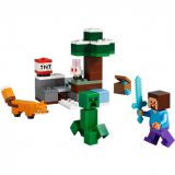LA AVENTURA DE STEVE EN LA TAIGA LEGO MINECRAFT LE